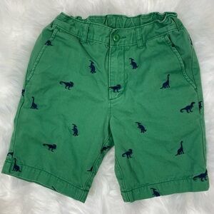 Hanna Andersson Embroidered Dinosaur Shorts